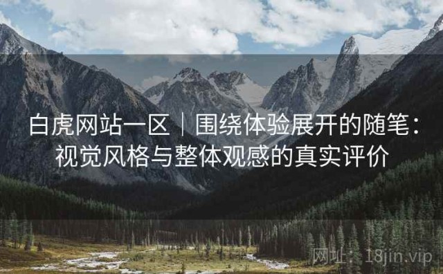 白虎网站一区｜围绕体验展开的随笔：视觉风格与整体观感的真实评价