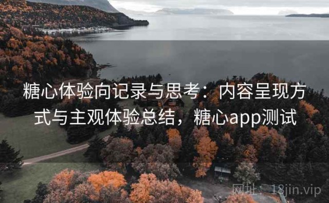 糖心体验向记录与思考：内容呈现方式与主观体验总结，糖心app测试