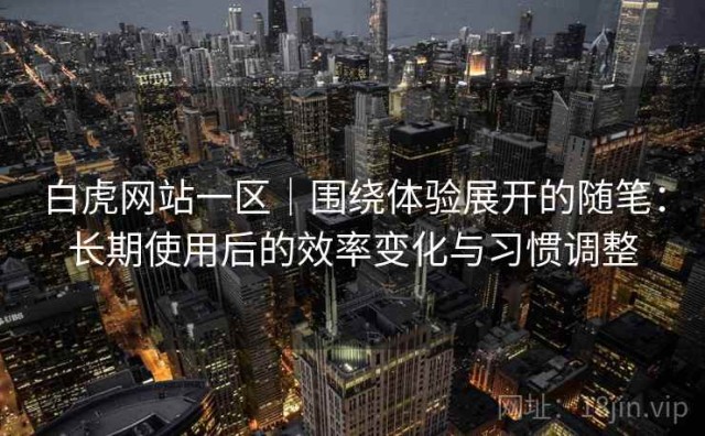 白虎网站一区｜围绕体验展开的随笔：长期使用后的效率变化与习惯调整