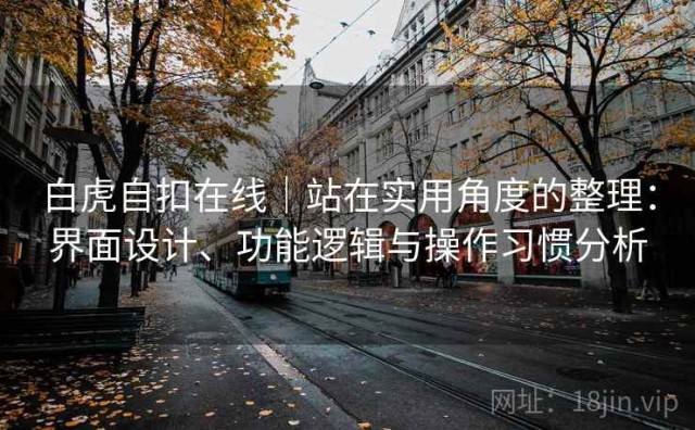 白虎自扣在线｜站在实用角度的整理：界面设计、功能逻辑与操作习惯分析