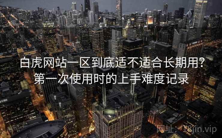 白虎网站一区到底适不适合长期用？第一次使用时的上手难度记录