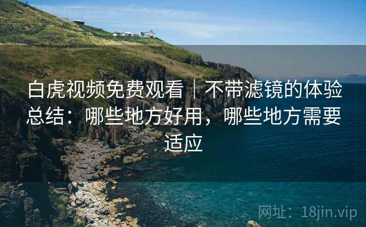 白虎视频免费观看｜不带滤镜的体验总结：哪些地方好用，哪些地方需要适应