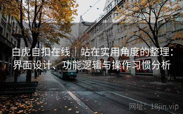 白虎自扣在线｜站在实用角度的整理：界面设计、功能逻辑与操作习惯分析